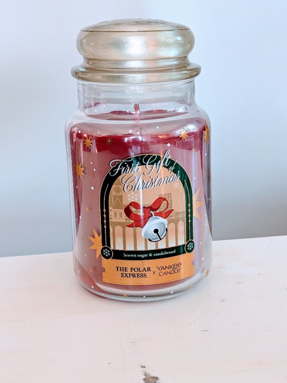 Yankee Candle Polar Express 22 oz Large Jar New First Gift of Christmas Collect
